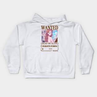 Charlotte Pudding One Piece Wanted Kids Hoodie